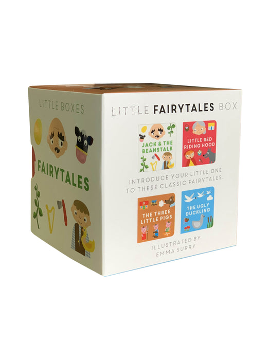 Little Boxes: Fairytales 4 Board Books Set By Fiona Powers