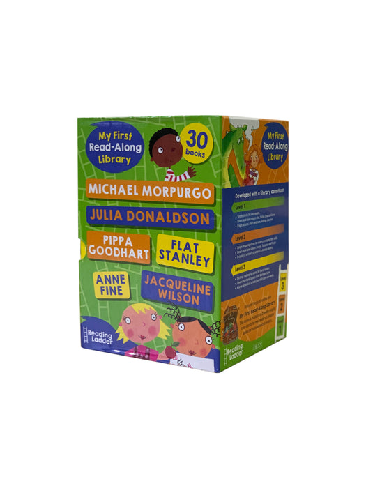Early Learning Reading Ladder: My First Read-Along Library 30 Books Box Set Collection