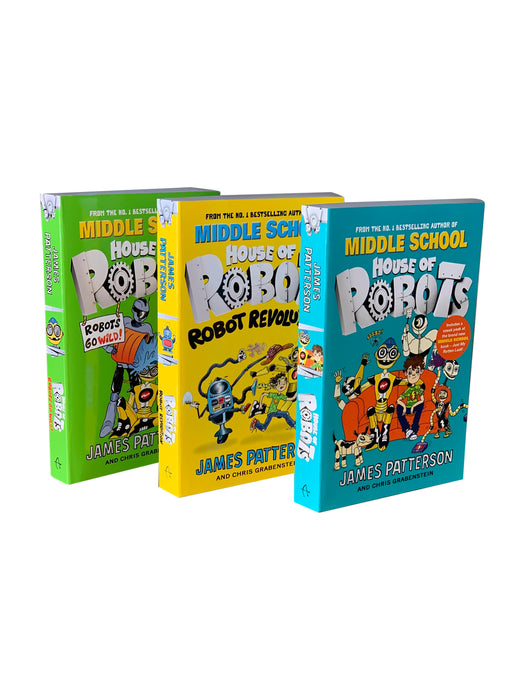 House of Robots Series 3 Book Collection By James Patterson