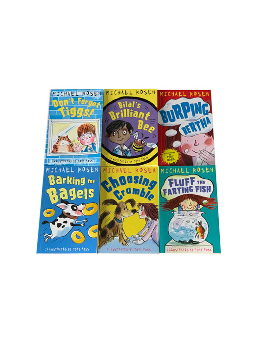 Michael Rosen 6 Books Set Funny Stories for Younger Children
