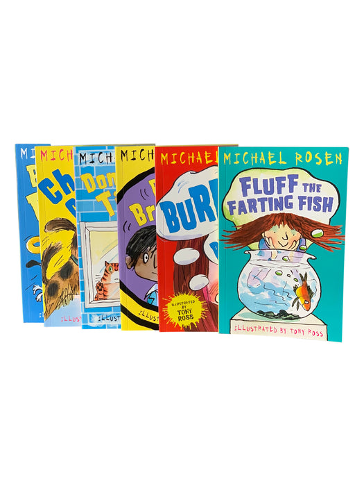 Michael Rosen 6 Books Set Funny Stories for Younger Children