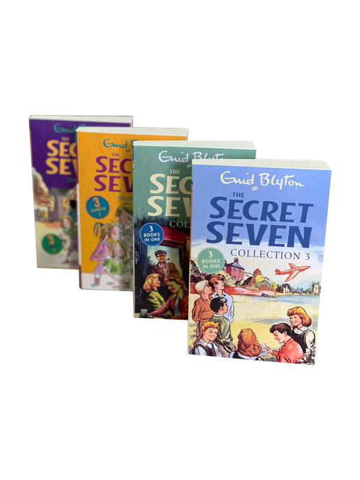 The Secret Seven 4 Book 12 Story Collection By Enid Blyton