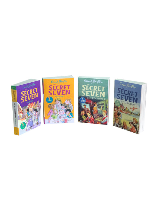 The Secret Seven 4 Book 12 Story Collection By Enid Blyton