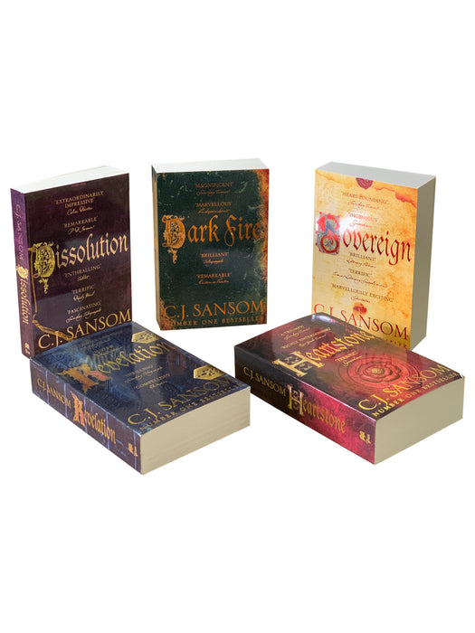 C.J. Sansom The Shardlake Series 5 Books Young Adult Collection Set