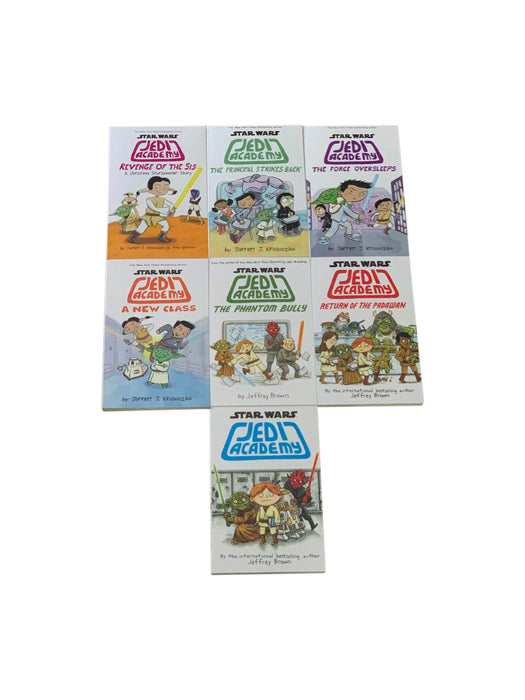 Star Wars Jedi Academy Series 7 Books Collection Set By Jeffrey Brown