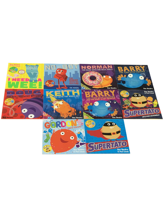 Sue Hendra Supertato and Other Stories Children's 10 Book Collection