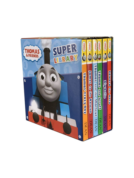 Thomas the Tank Engine and Friends Super Library 6 Book Collection