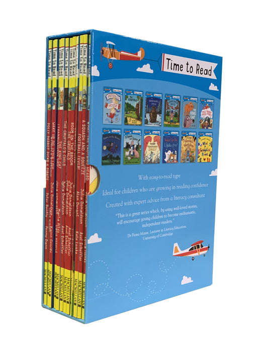 Early Learning Time to Read 12 Picture Book Collection Set, The Gruffalo...