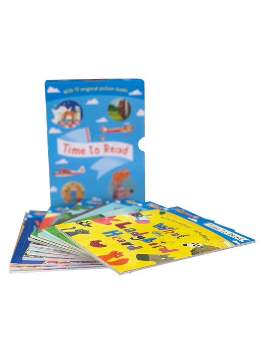 Early Learning Time to Read 12 Picture Book Collection Set, The Gruffalo...