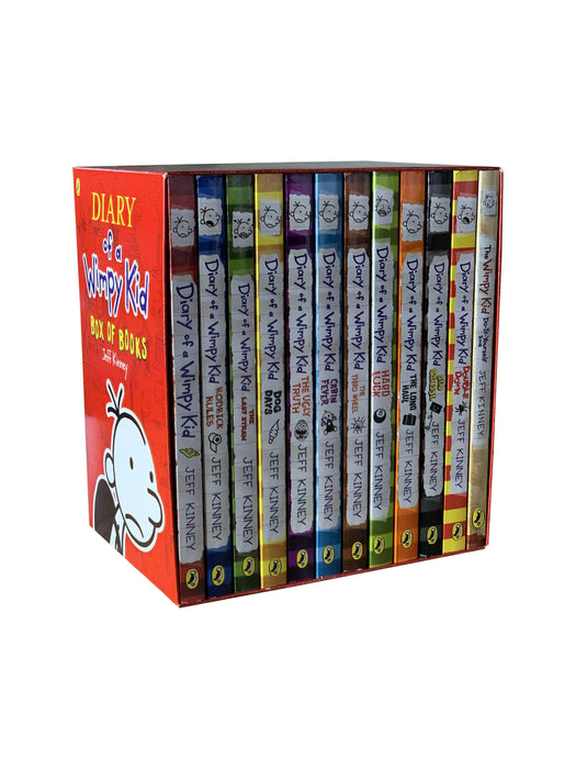 Diary of a Wimpy Kid 12 Book Set by Jeff Kinney