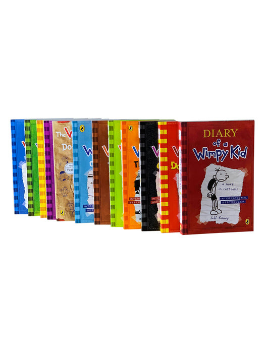 Diary of a Wimpy Kid 12 Book Set by Jeff Kinney