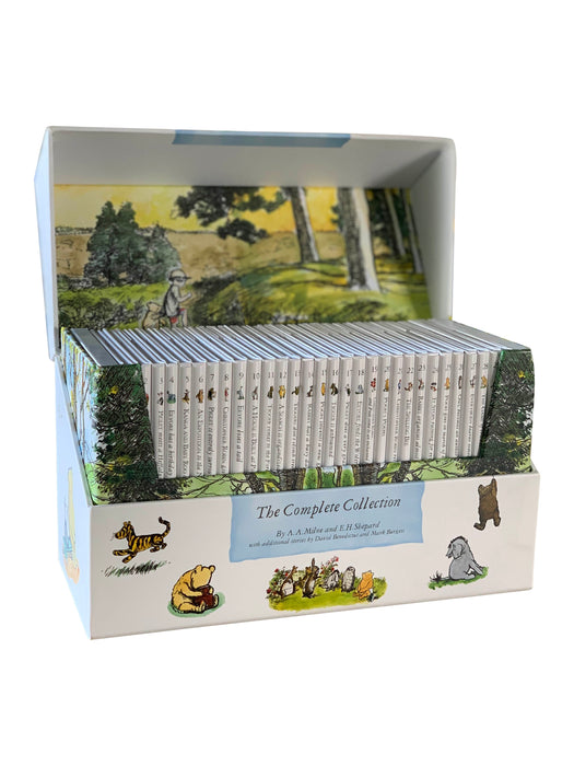 DAMAGED Winnie the Pooh Complete 30 Books Gift Box Collection DAMAGED