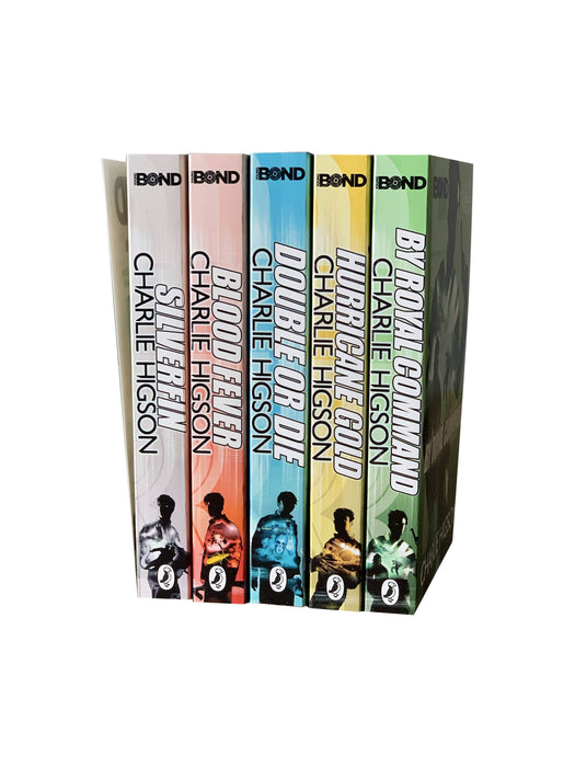 DAMAGED Young Bond Series 5 Book Collection Set by Charlie Higson DAMAGED