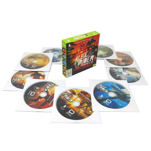 Alex Rider Missions 1-10 MP3 CD Collection Audiobook - Books4us