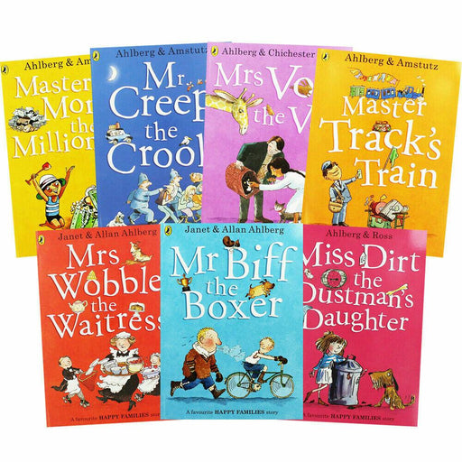 Allan Ahlberg Happy Families 10 Book Collection - Books4us