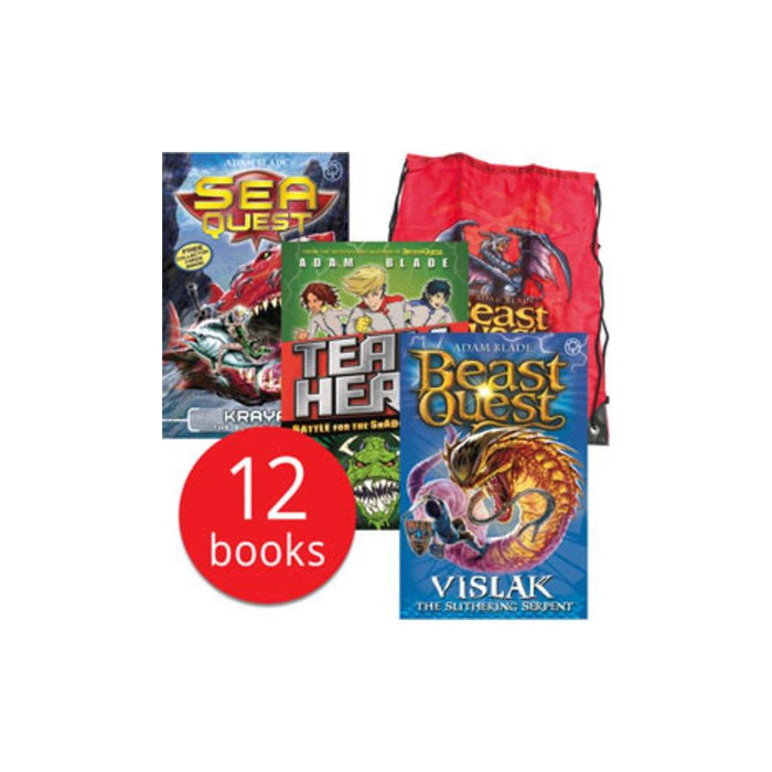 Beast Quest & Other Monsters Kitbag 12 Book Collection - Books4us