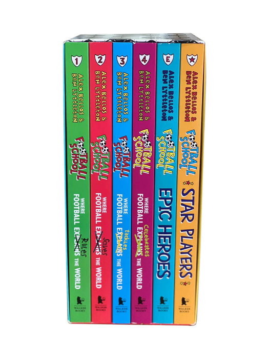 Football School The Premier Collection 6 Book Set By Alex Bellos & Ben Lyttleton