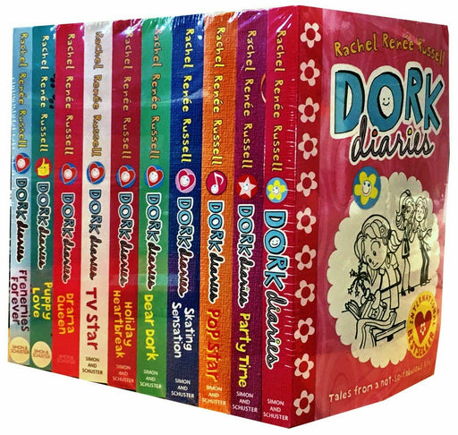 Dork Diaries 10 Book Set by Rachel Renee Russell - Books4us