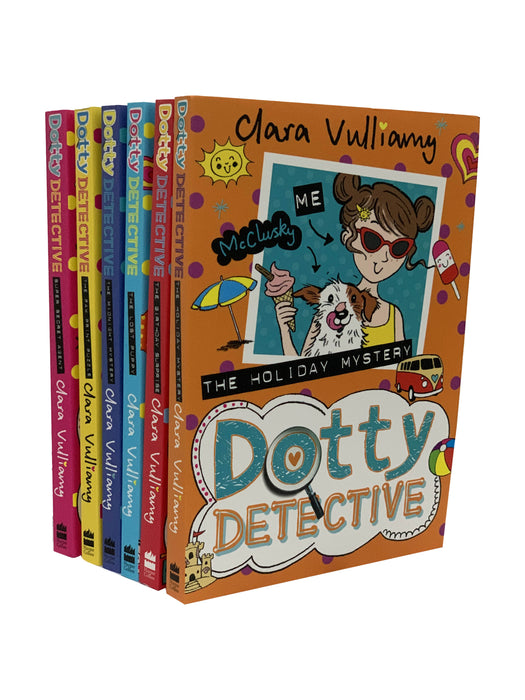 Dotty Detective 6 Book Collection Set By Clara Vulliamy