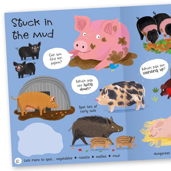 Early Learning EYFS Lots to Spot: On the Farm Sticker Book - Books4us