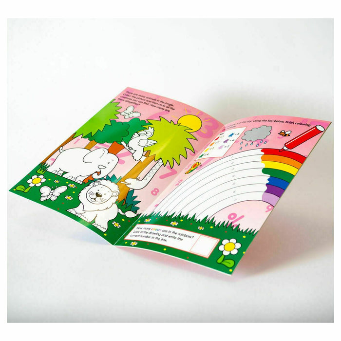 EYFS Fun To Learn Wipe Clean 3 Book Set: Kids Educational Home Learning Books - Books4us