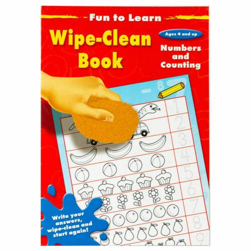 EYFS Fun To Learn Wipe Clean 3 Book Set: Kids Educational Home Learning Books - Books4us