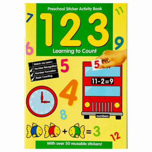 EYFS Sticker Activity 3 Book Set for Pre-School Early Learning Home Education - Books4us