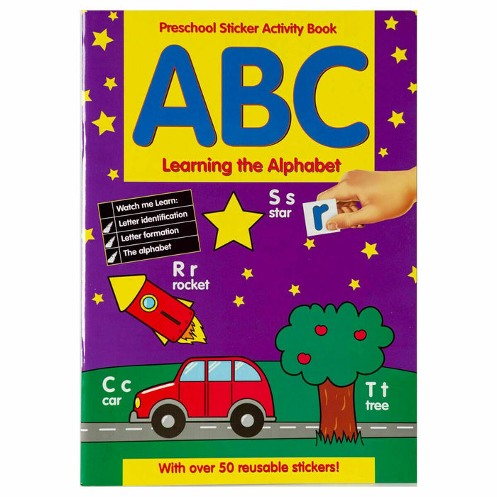 EYFS Sticker Activity 3 Book Set for Pre-School Early Learning Home Education - Books4us