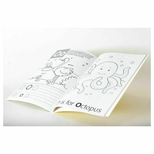 EYFS Sticker Activity Book Learning ABC Alphabet - Pre-School Home Education - Books4us