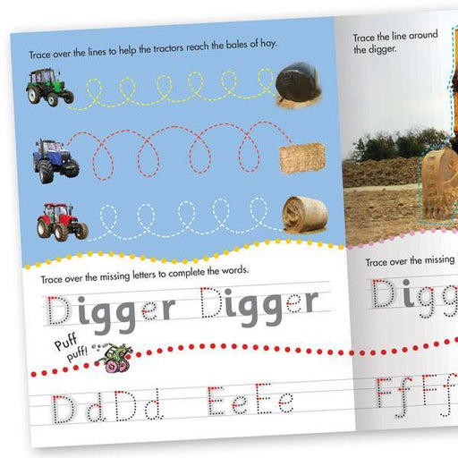 Get Set Go: Writing On The Move Wipe Clean Book Pre-School Early Learning Age 3+ - Books4us