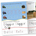 Get Set Go: Writing On The Move Wipe Clean Book Pre-School Early Learning Age 3+ - Books4us