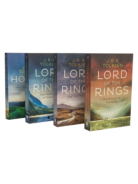 The Lord of the Rings & the Hobbit 4 Book Collection Box Set