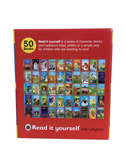 Ladybird Read It Yourself 50 Book Collection Set, Levels 1-4