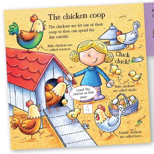 Miles Kelly Let's Go to the... 4 Book Collection - Fire Station, Castle, Vet & Farm