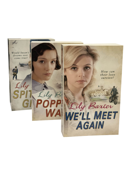 Lily Baxter 3 Book Collection Set Spitfire Girls...