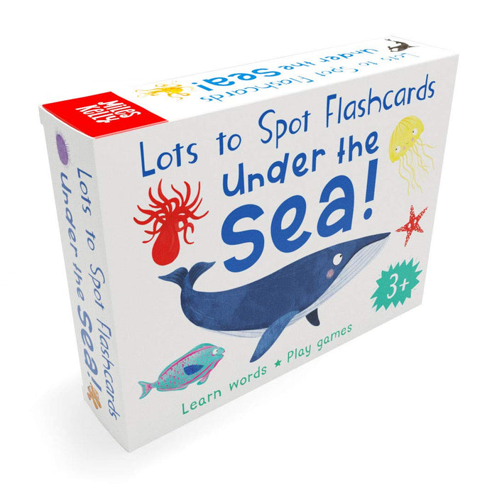 Early Learning EYFS Lots to Spot Flashcards Set, Under the Sea, Bugs, Animals & Dinosaurs