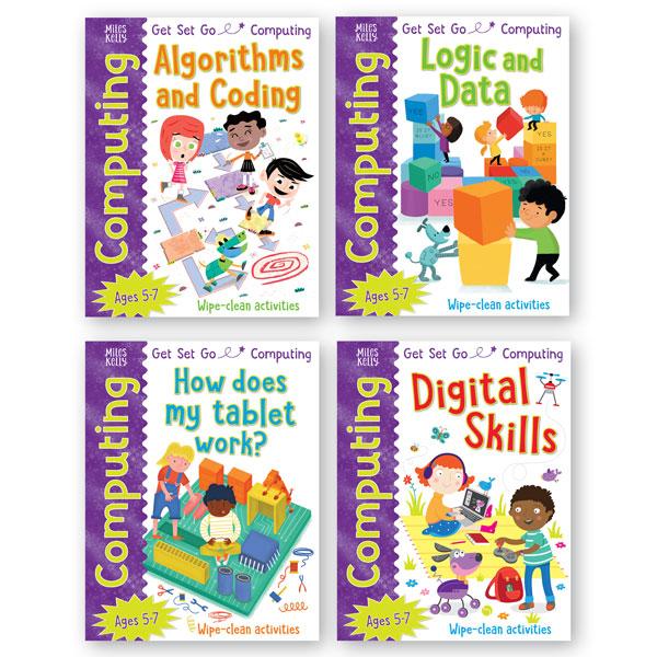 Get Set Go: Miles Kelly Computing 4 Book Collection Set