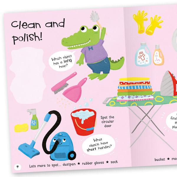 Early Learning Lots to Spot Stickers 4 Books Collection