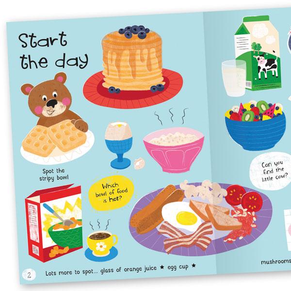Early Learning Lots to Spot Stickers 4 Books Collection