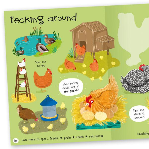 Early Learning Lots to Spot Stickers 4 Books Collection