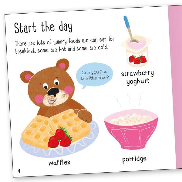 Early Learning EYFS Wonderful Words Hardback Books Set; On the go, Home, Farm and Food
