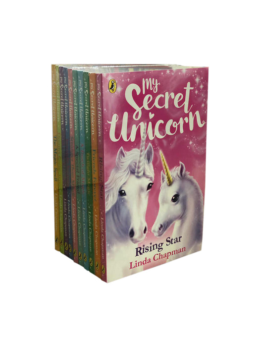 My Secret Unicorn 10 Book Collection Set By Linda Chapman