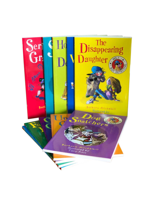 No.1 Boy Detective 10 Book Collection Set by Barbara Mictchelhill and Tony Ross
