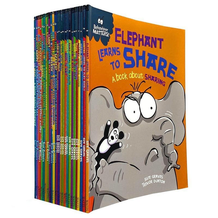 Sue Graves Behaviour Matters & Our Emotions Collection 26 Books Set - Books4us
