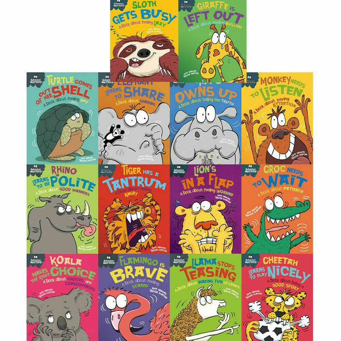 Sue Graves Early Leaning Behaviour Matters Collection 14 Book Set Series 1,2,3