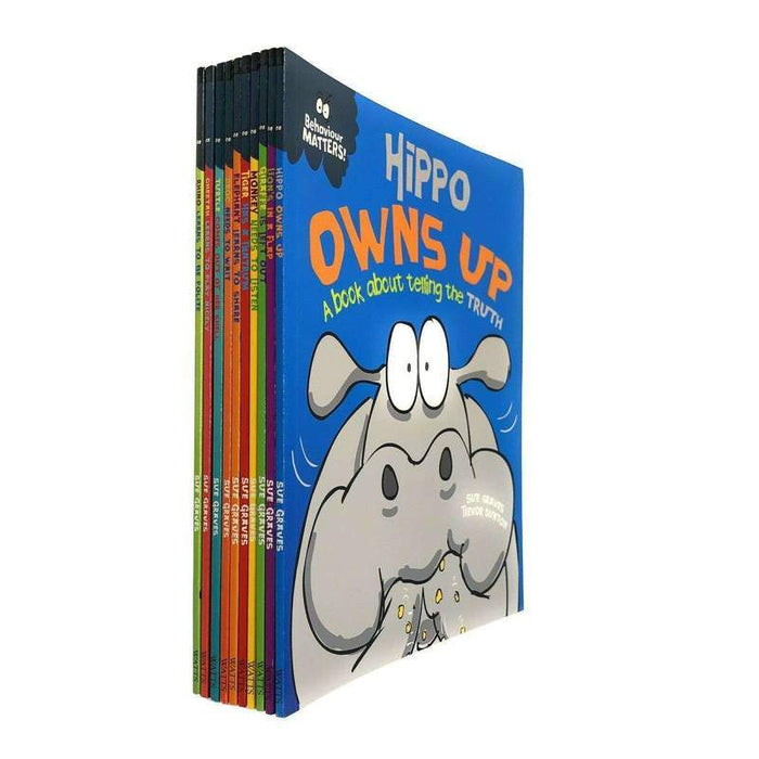 Sue Graves Early Learning Behaviour Matters Series 10 Books Collection Set - Books4us
