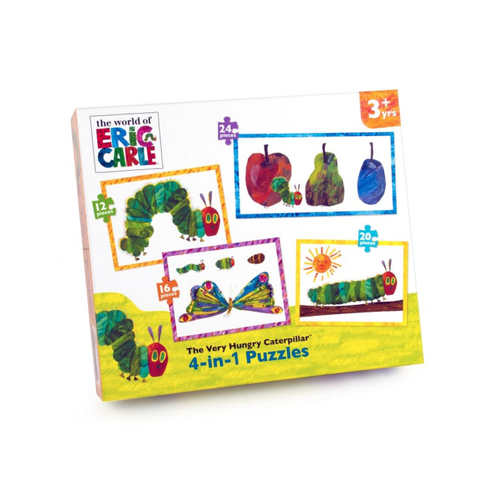 The Very Hungry Caterpillar 4 in 1 Puzzle Set